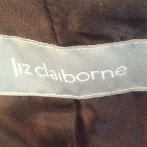 Liz Claiborne trench 🧥 coat size 10. - Picture 5 of 5